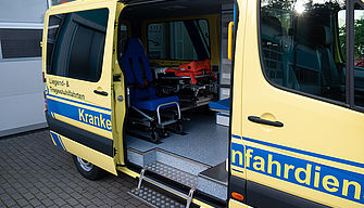 Innenraum Krankentransportwagen Mercedes-Benz Sprinter 316 CDI