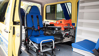 Innenraum Krankentransportwagen Mercedes-Benz Sprinter 316 CDI