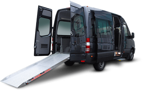 Mercedes-Benz Sprinter Bus mit Rollstuhlrampe